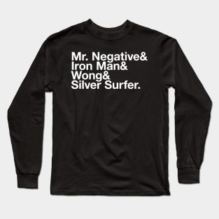 Marvel Snap Negative Surfer Long Sleeve T-Shirt